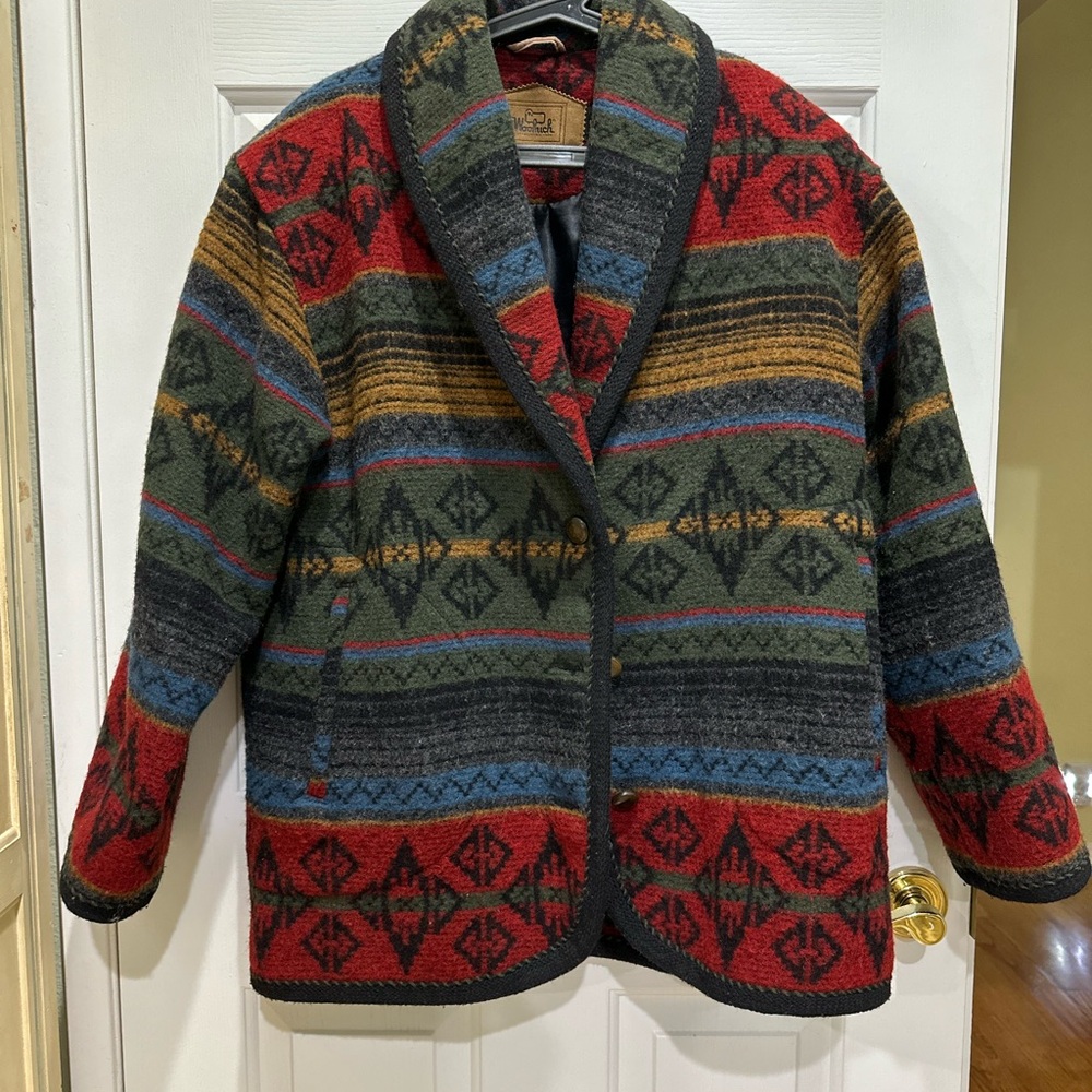 Woolrich Multicolor Patterned Women's Blazer